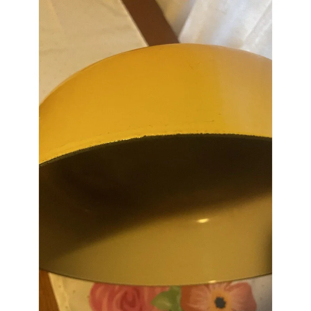 Le Creuset Classic #30 Braiser 3.5qt Enameled Cast Iron Discontinue Dijon Yellow
